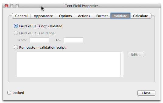 How to write custom calculation script in acrobat javascript